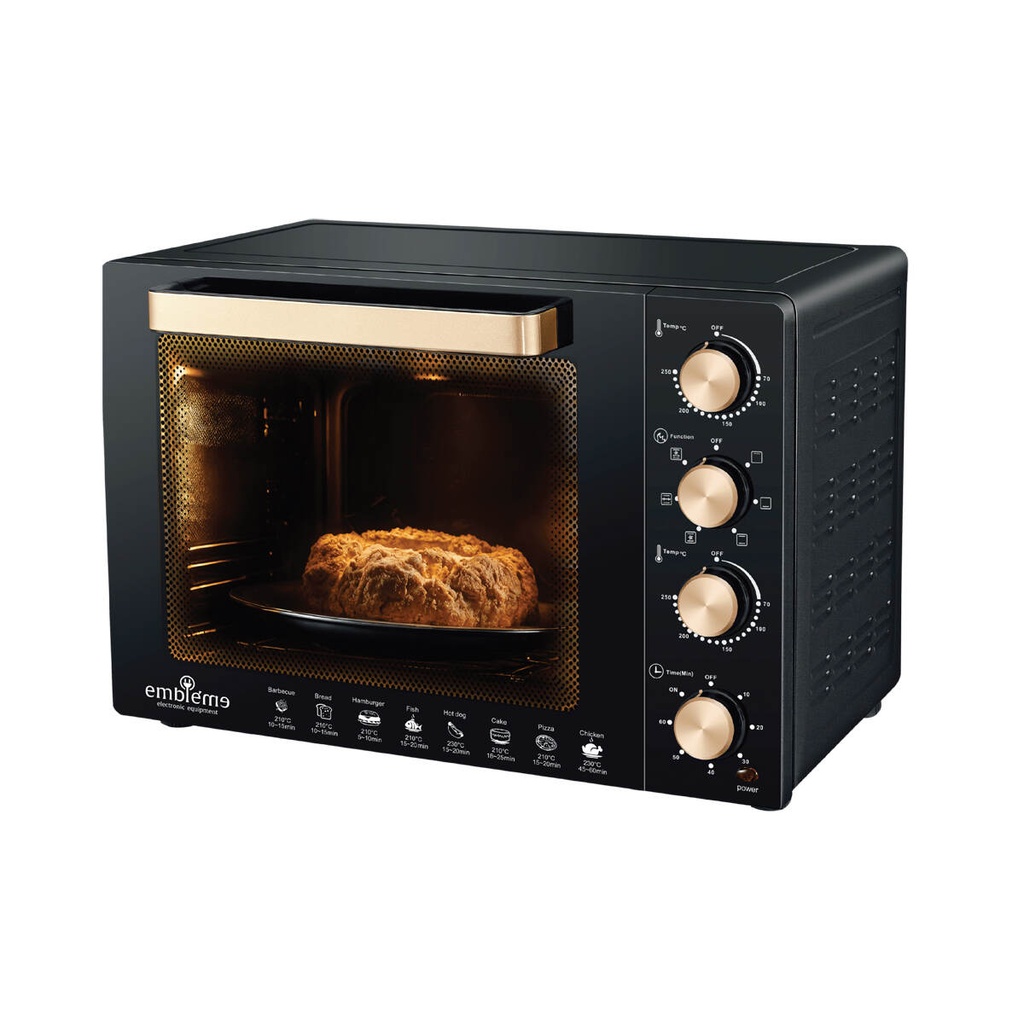 [EM-OV608] EMBLEME EM-OV608 Microwave Oven 60 L, Black فرن امبليوم