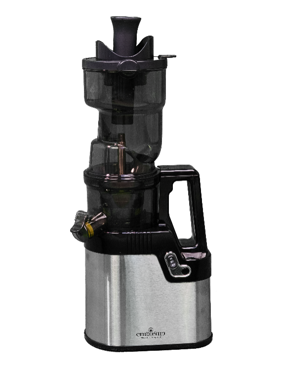 [EM SJ250S] Slow Juicer 250W – Wide Fruit Inlet (Silver)
