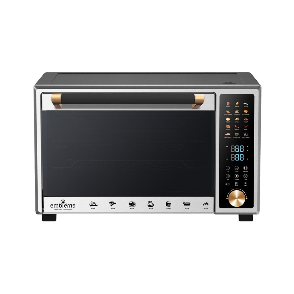 [EM DOVF6] EMBLEME EM DOVF6 Microwave Oven, Grey فرن امبليوم