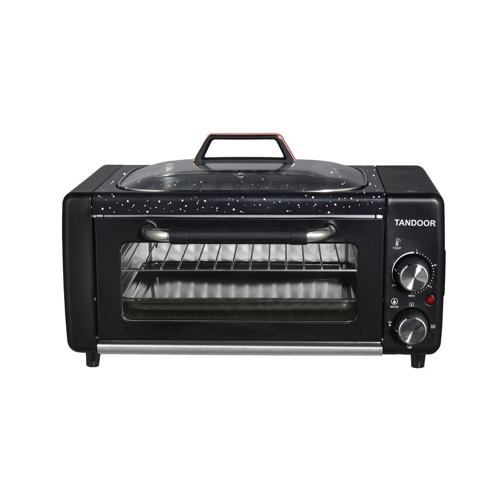 [EM PO1102] EMBLEME EM PO1102 Multi-purpose Oven, Black فرن امبليوم
