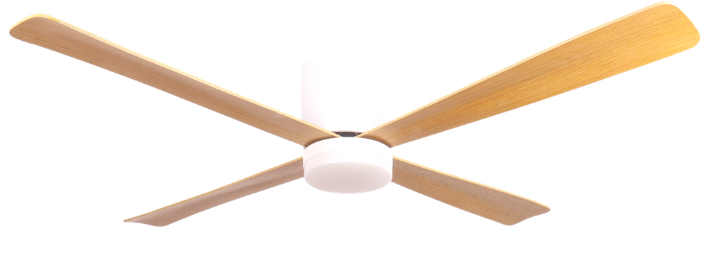 [EM SFW9] 52-Inch Ceiling Fan with LED Light and DC Motor – 4 Speeds
