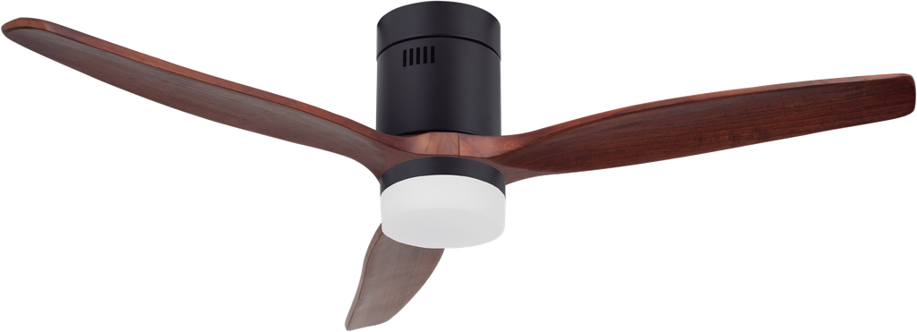 [EM SFW08] 56-Inch Ceiling Fan with LED Light and DC Motor – 6 Speeds