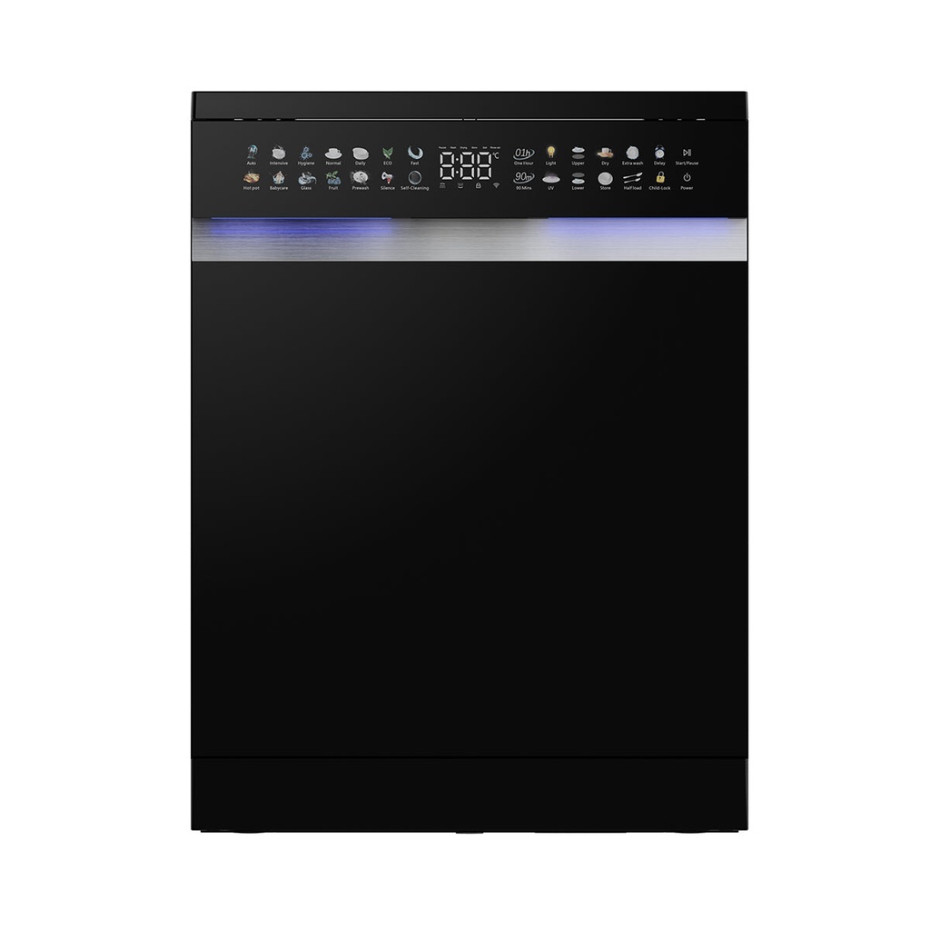 [EM MFDW25] EMBLEME  EM MFDW25 Freestanding Dishwasher, 1750W غسالة صحون امبليوم