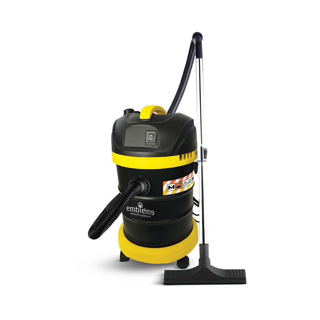 [EM VC25LDW] EMBLEME EM VC25LDW Drum Vacuum, Black مكنسة كهربائية امبليوم