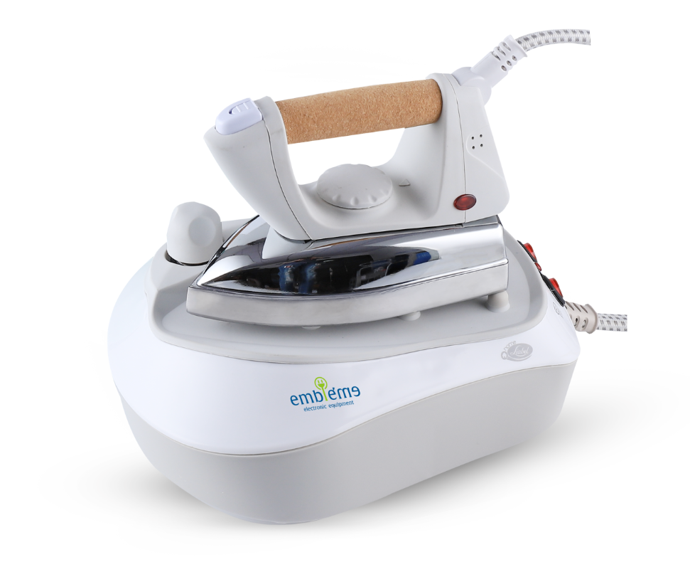 [EM NOSIG] Norfa Wood Handle Steam Iron