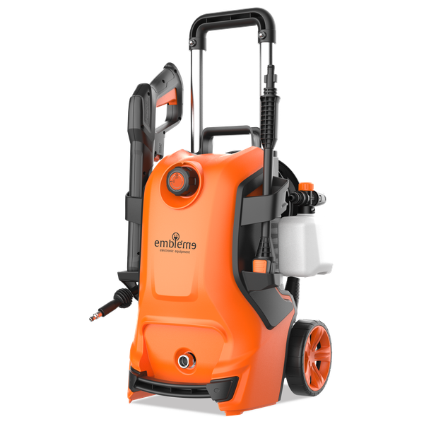 [EM WPSCO25] High Pressure Washer - 2200 Watts - 160 Bar - 10 m Hose - Orange