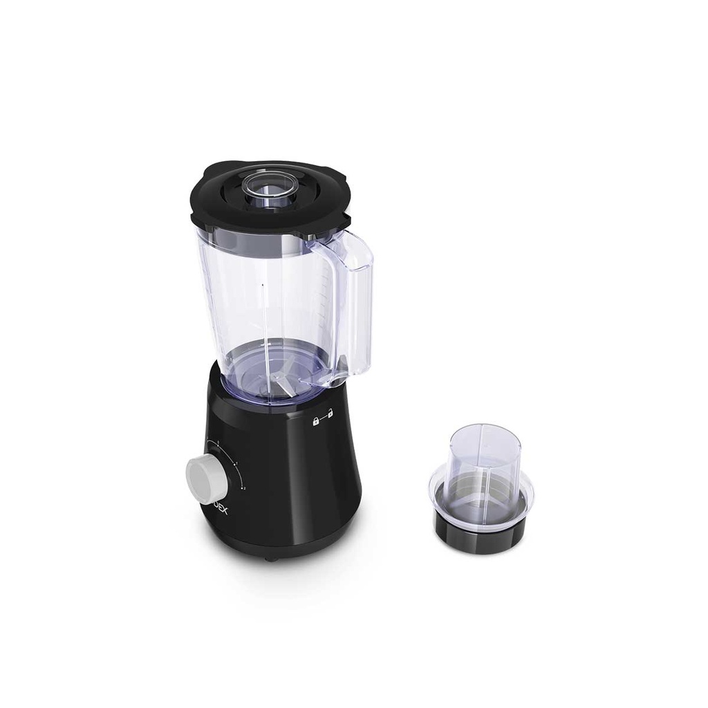 [BL400 BLACK] Blender Powerful 500W Long-life Motor (Black)