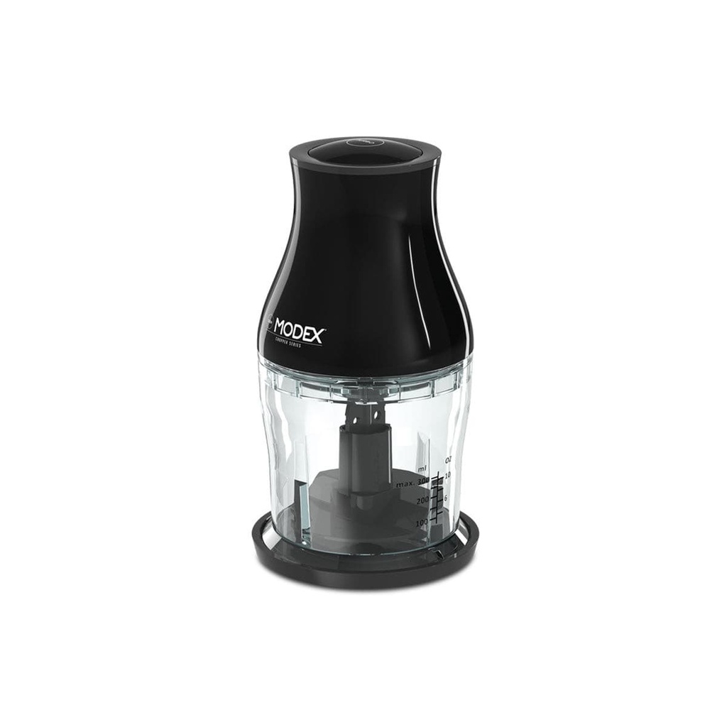 [CH200 BLACK] Chopper 2 Blades 300w with Garlic Peller (Black)