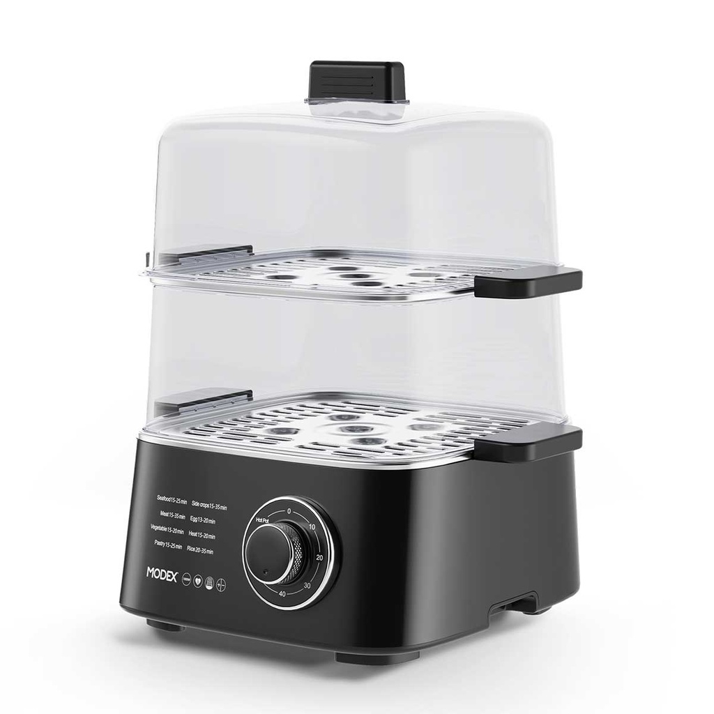 [FS300 BLACK] Food Steamer,   جهاز طهي الطعام بالبخار مودكس (Black)
