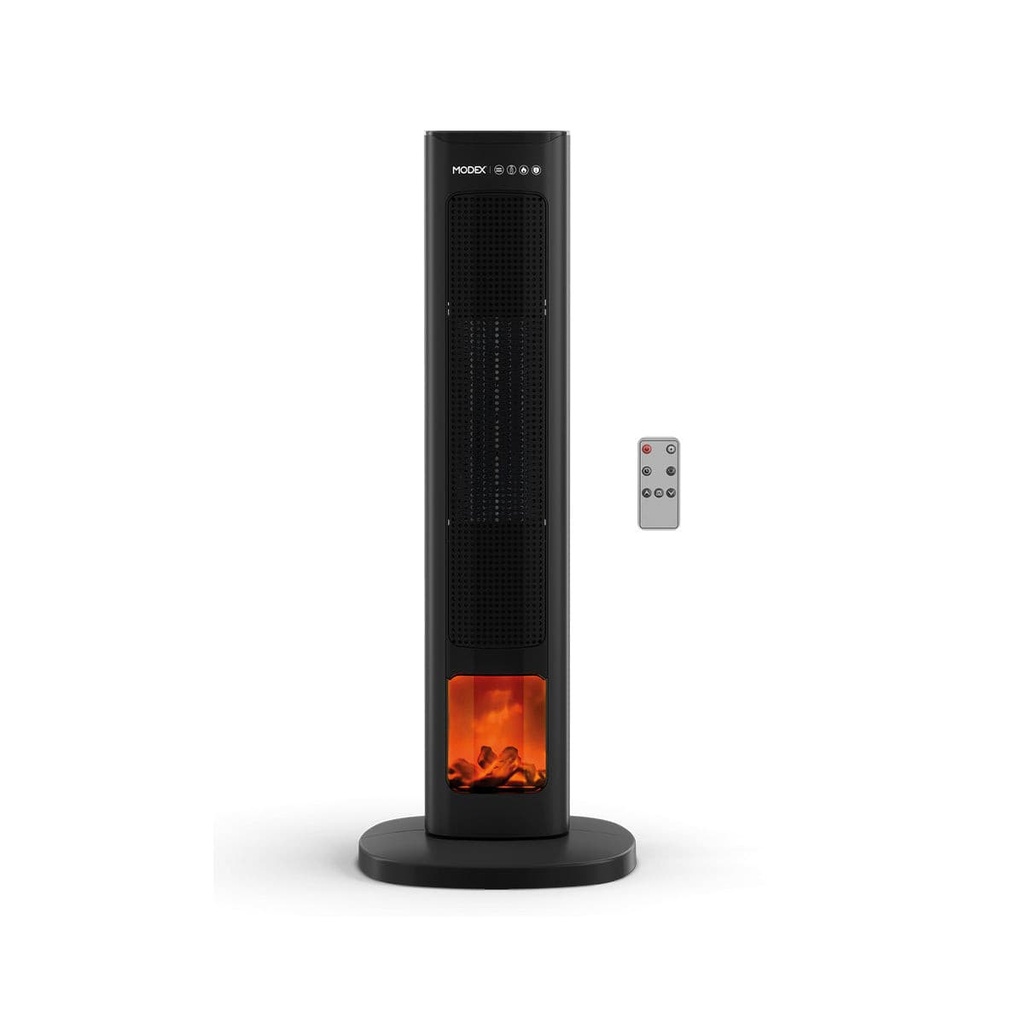 [PTC5700 BLACK] Digital Ceramic Floor Heater 2000W (Black)
