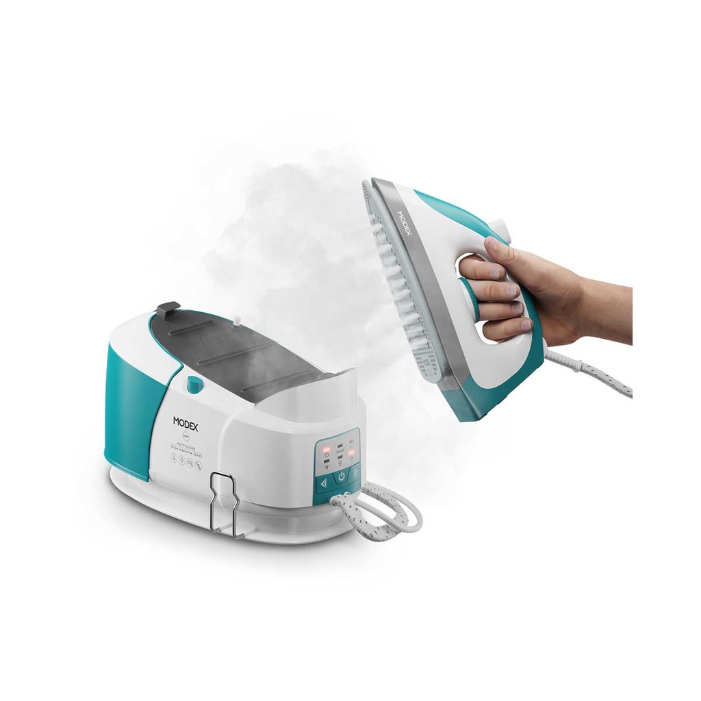 [SG4500 DARK TURQUOISE] Steam Generator 9 BAR 2400 Watts,  مكوى مودكس (Turquoise)
