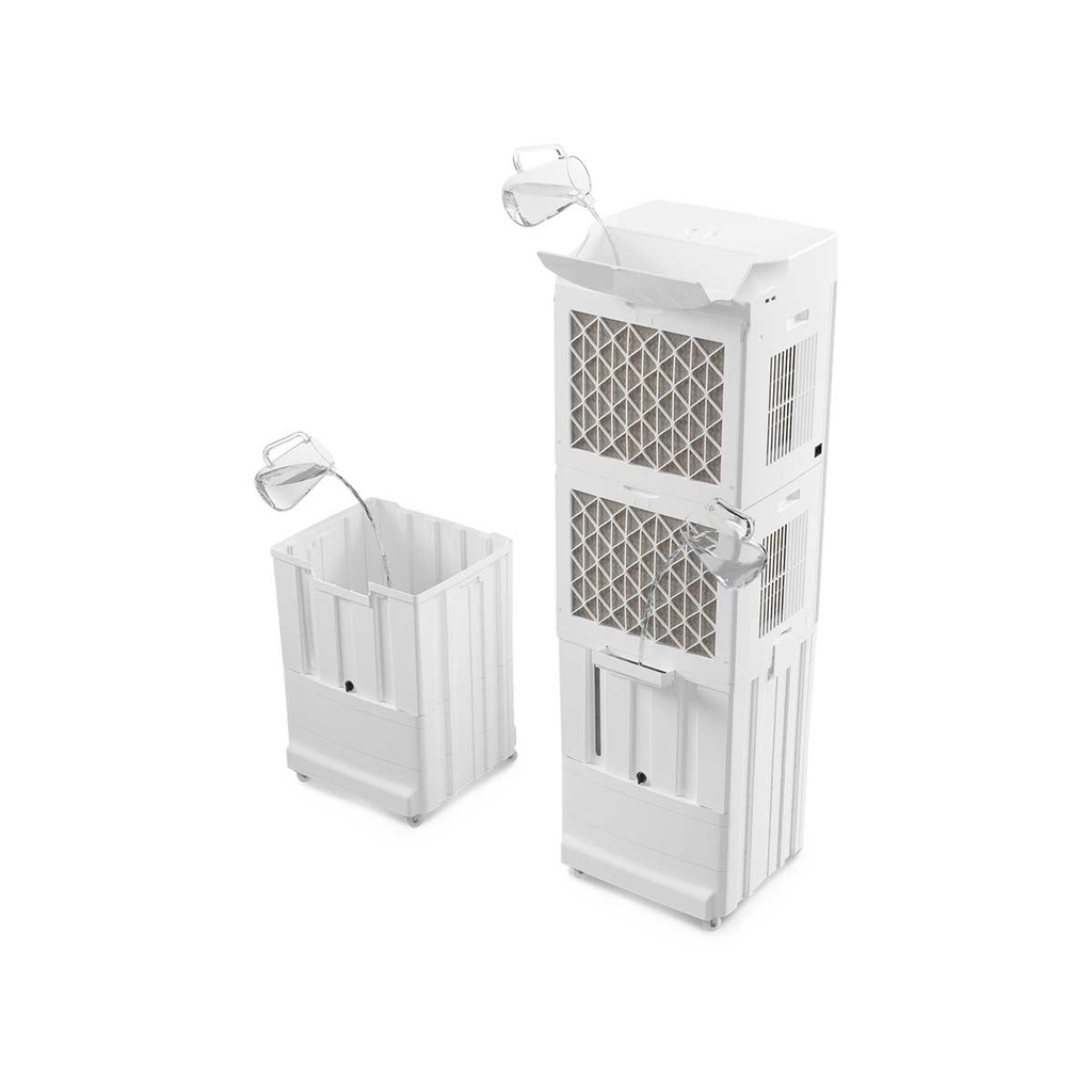 [AC998] Air Cooler 2-in-1 fan & Air Cooler,  مبرد هواء 2 في 1 بمروحة ومبرد هواء مودكس