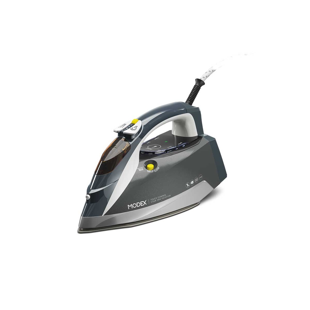 [GC9290] Steam Iron 3100Watt Powerful Steam, Gray مكواة بخارية مودكس
