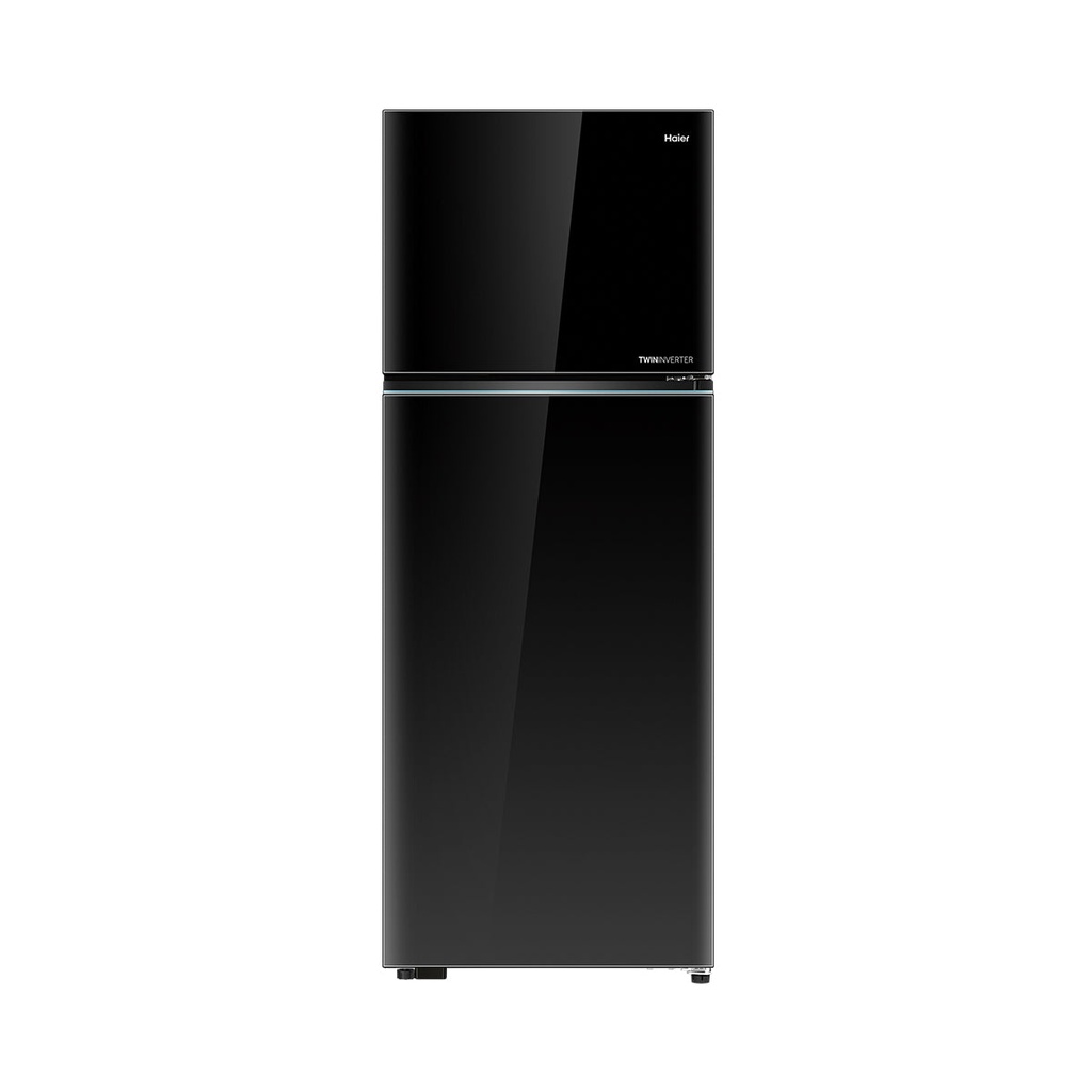 [HRF-672VCFGBLIQ] Double door refrigerator,  ثلاجة هاير (Black)