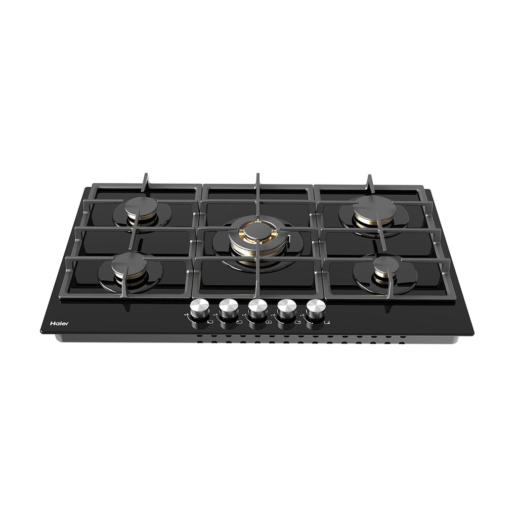 [‫‪HOB-950B4PSFB‬‬] Italian Sabaf 5 Burners, Black