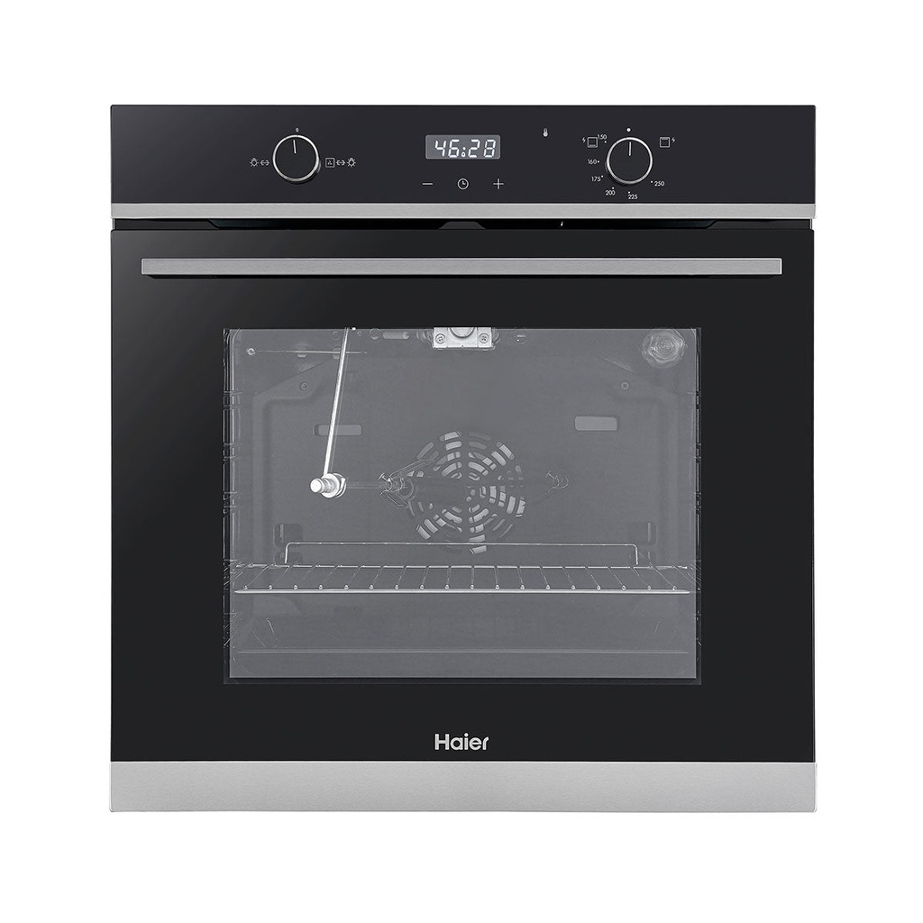 [HOX6210BX] Built-in Gas Oven, Stainless Steel فرن غازي وكهربائي مدمج هاير