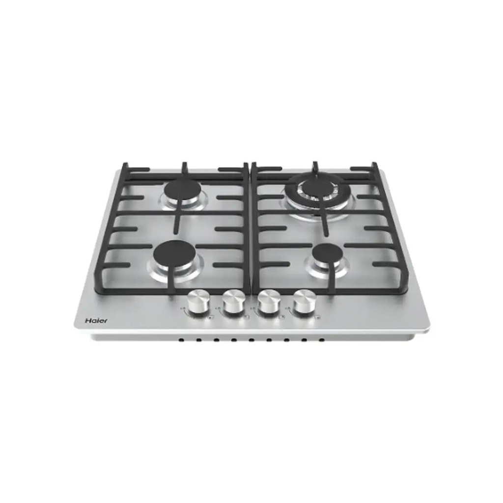 [HOB-M64CST4X] Hairy Gas Cooker 4 Burners, Silver طباخ مدمج 4 مشاعل هاير