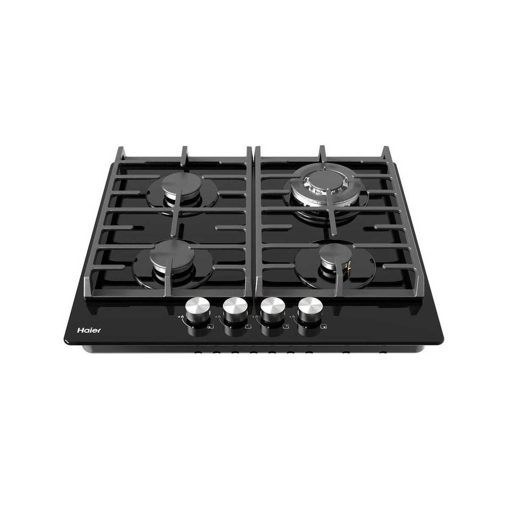 [HOB-640B3PSFB] Built-In Gas Hob طباخ غازي مدمج 4 مشاعل  هاير