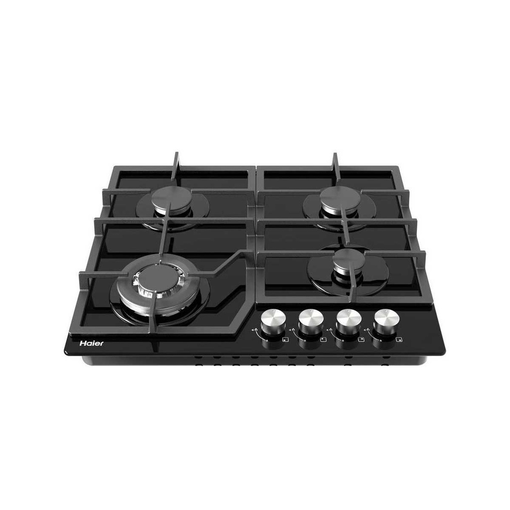 [HOB-640D3SFB] Built-In Gas Hob طباخ غازي مدمج 4 مشاعل هاير