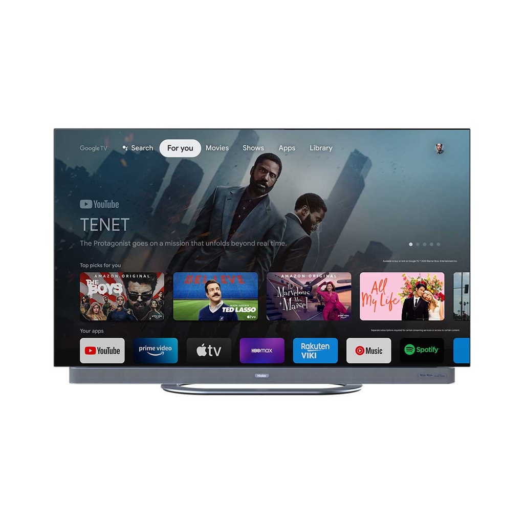 [H65C95EUX] OLED 4K HDR Television, 65-Inch شاشة هاير حجم 65