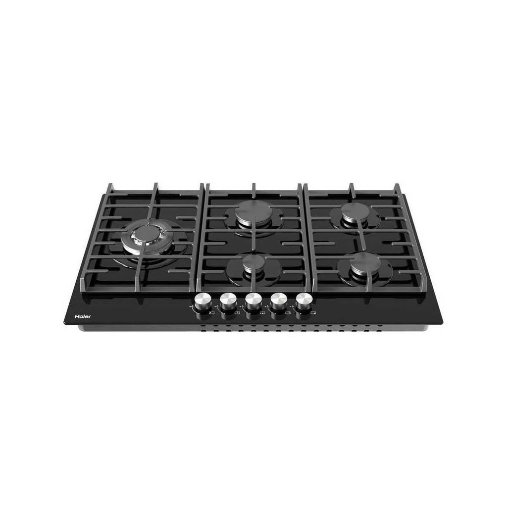 [HOB-950B4PSFB] طباخ غازي مدمج 5 مشاعل من هاير - Built-In Gas Hob