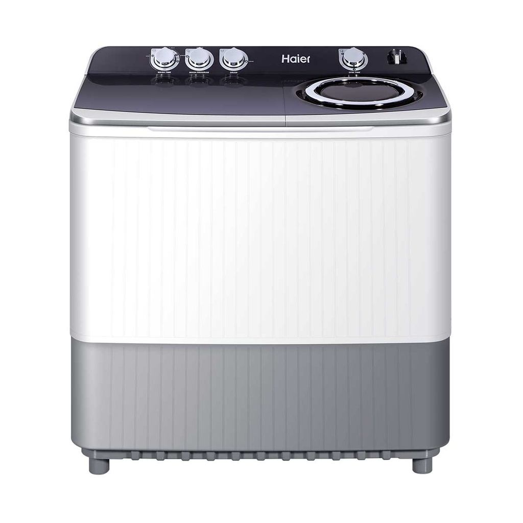 [HWM200-186S] غسالة ملابس حوضين (20 + 14 كغم) من هاير Twin Tub Washing Machine