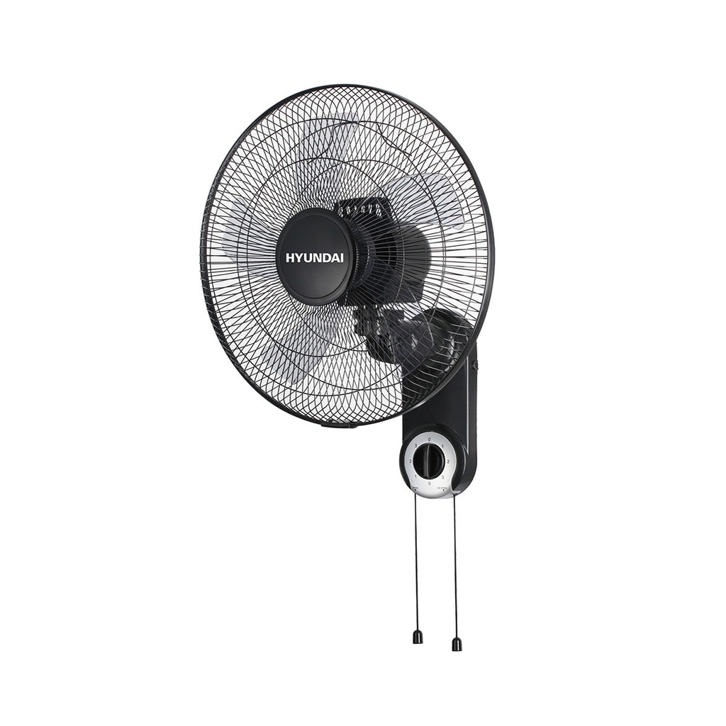 [HBM-18W-BLACK] Wall Fan, مروحة جدارية هيونداي (Black)