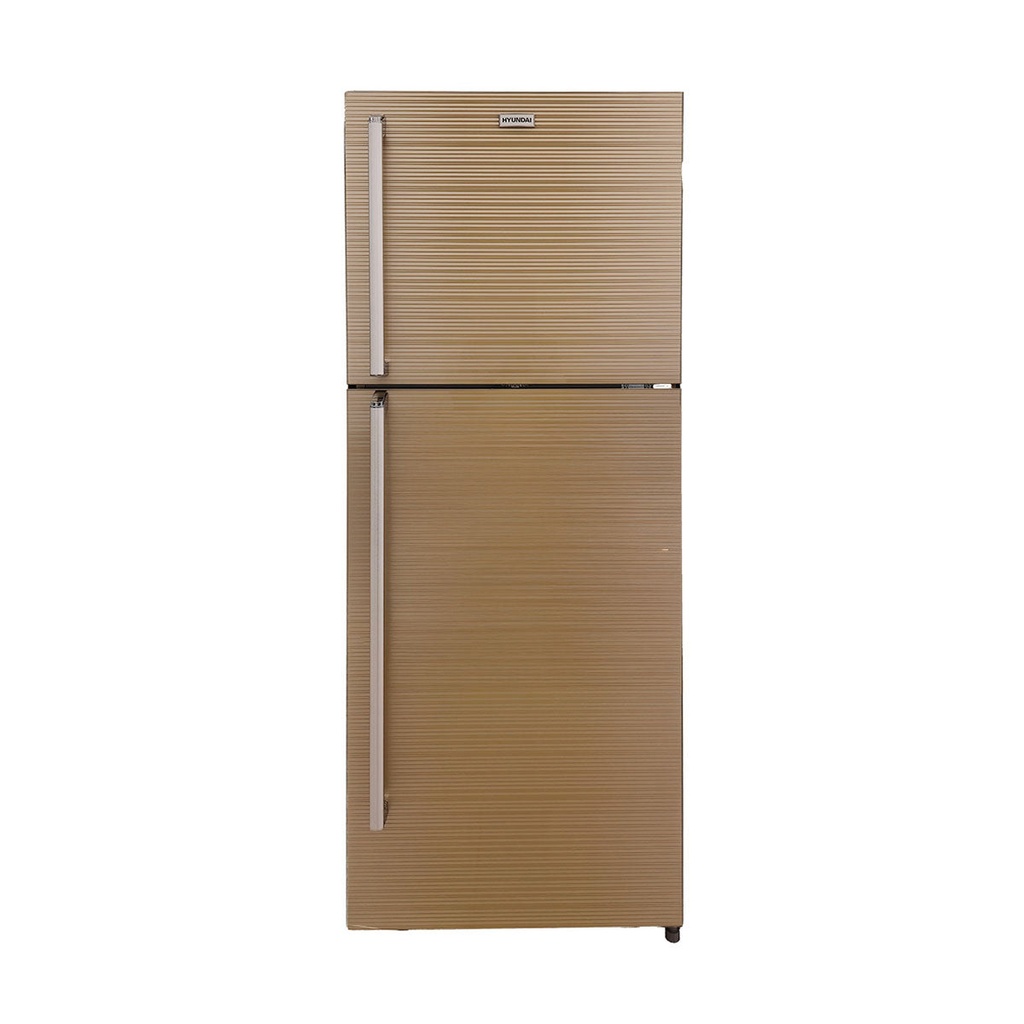 [HBM-2000G-GOLDEN] Double Glass Door Refrigerator (Golden)