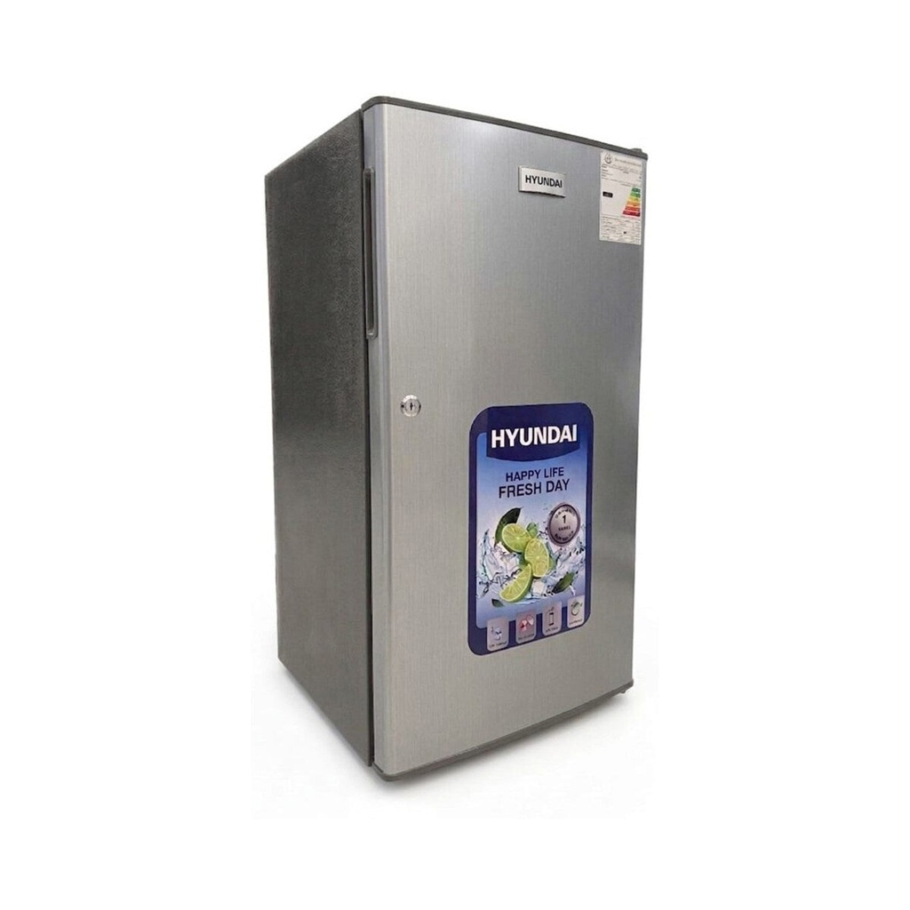 [HBM-500RF-Silver] Single Door Refrigerator - 5ft, Golden ثلاجة هيونداي 5 قدم (Silver)