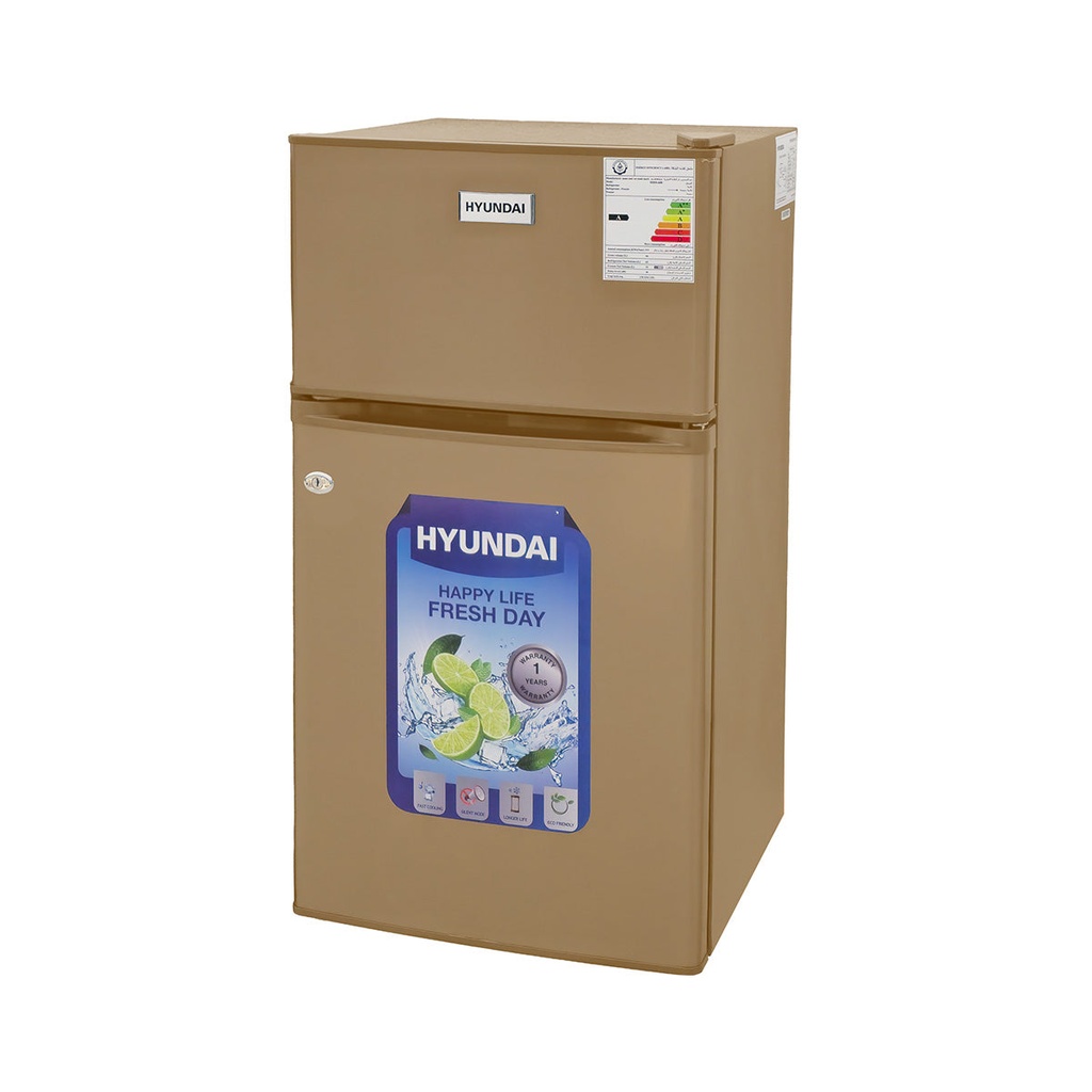 [HBM-600-GOLDEN] Convention Refrigerator - 6ft,  ثلاجة هيونداي 6 قدم (Golden)