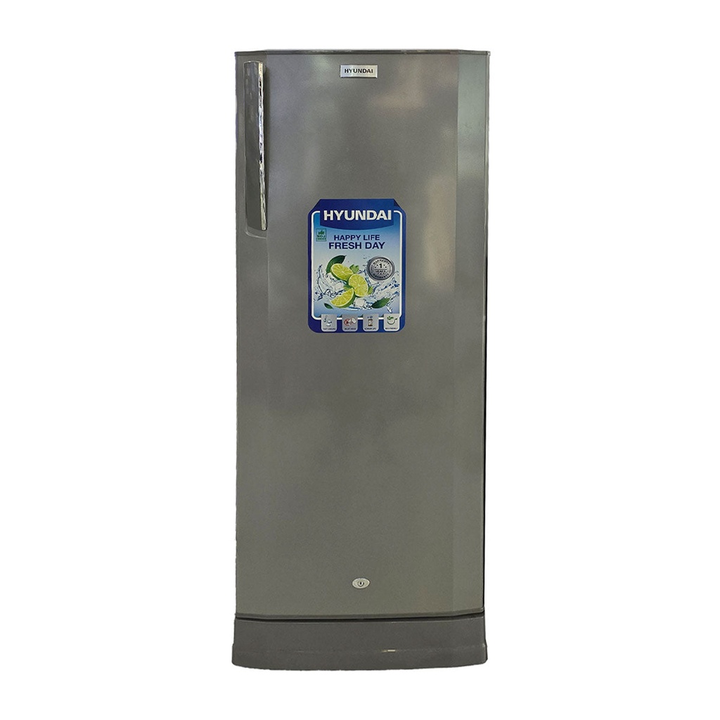 [HBM-1100RE] 11ft Single Door Refrigerator - Silver ثلاجة هيونداي