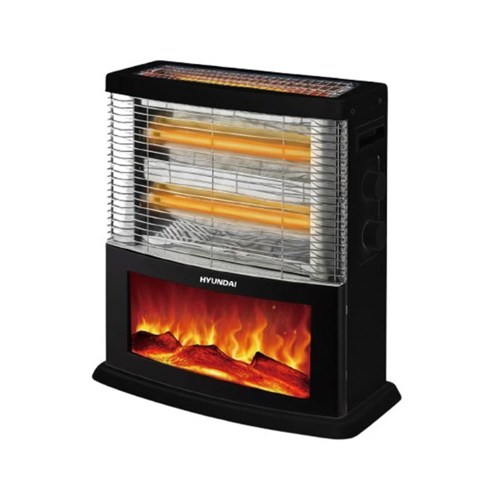 [HBM-1709] Radiant Heater 1500W, Black مدفئة كهربائية هيونداي