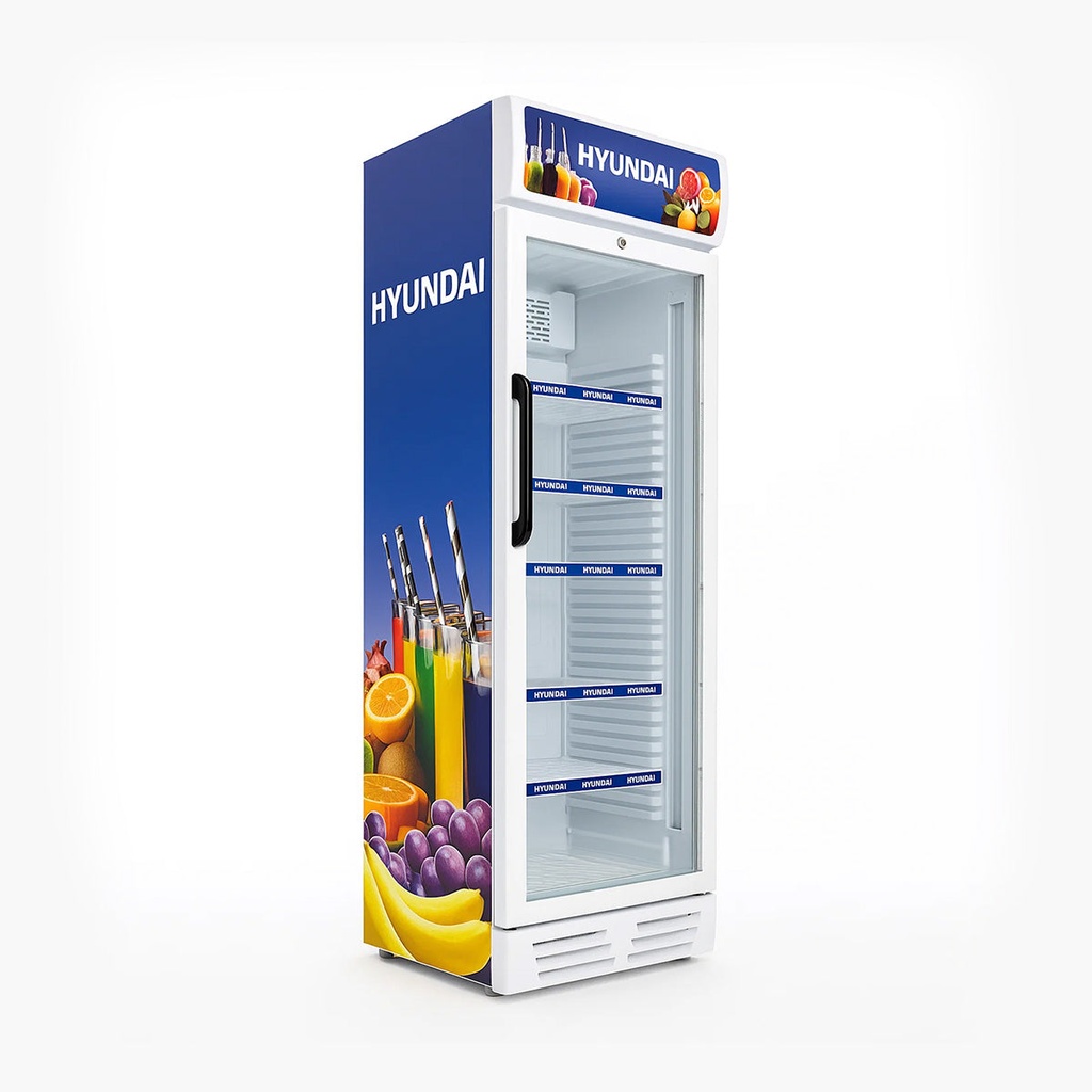 [HBM-2800S] Showcase Chiller 28ft, White عارضة هيونداي