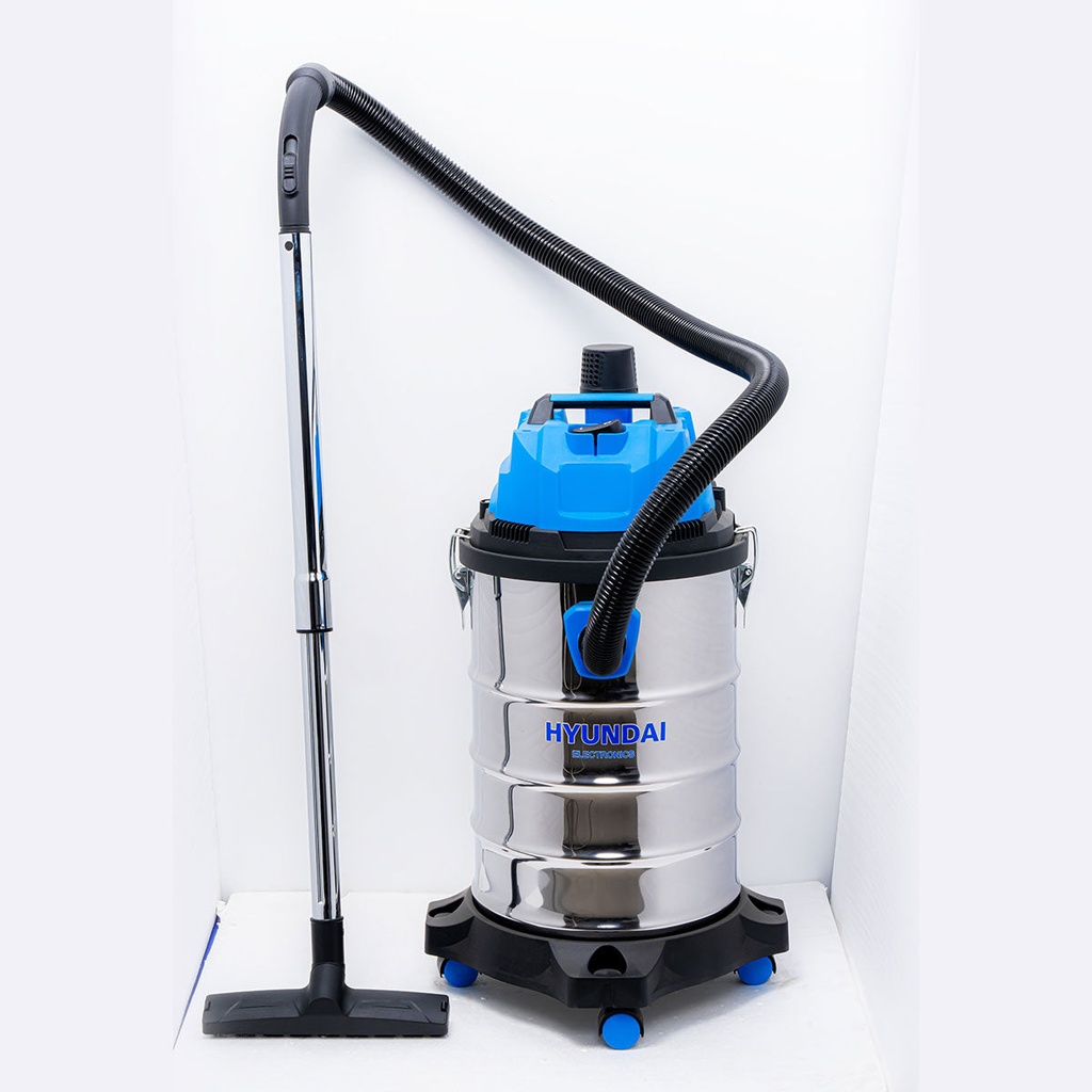 [HBM-40L] Drum Vacuum Cleaner 2800W, 40L, Blue مكنسة كهربائية هيونداي 40 لتر