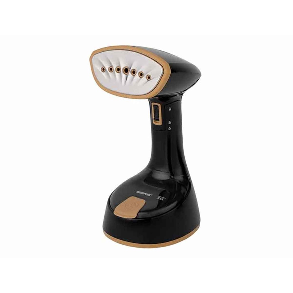 [GGS25034] Handheld Garment Steamer 1470W, Black And Golden  مكواة بخار يدوية للملابس جيباس
