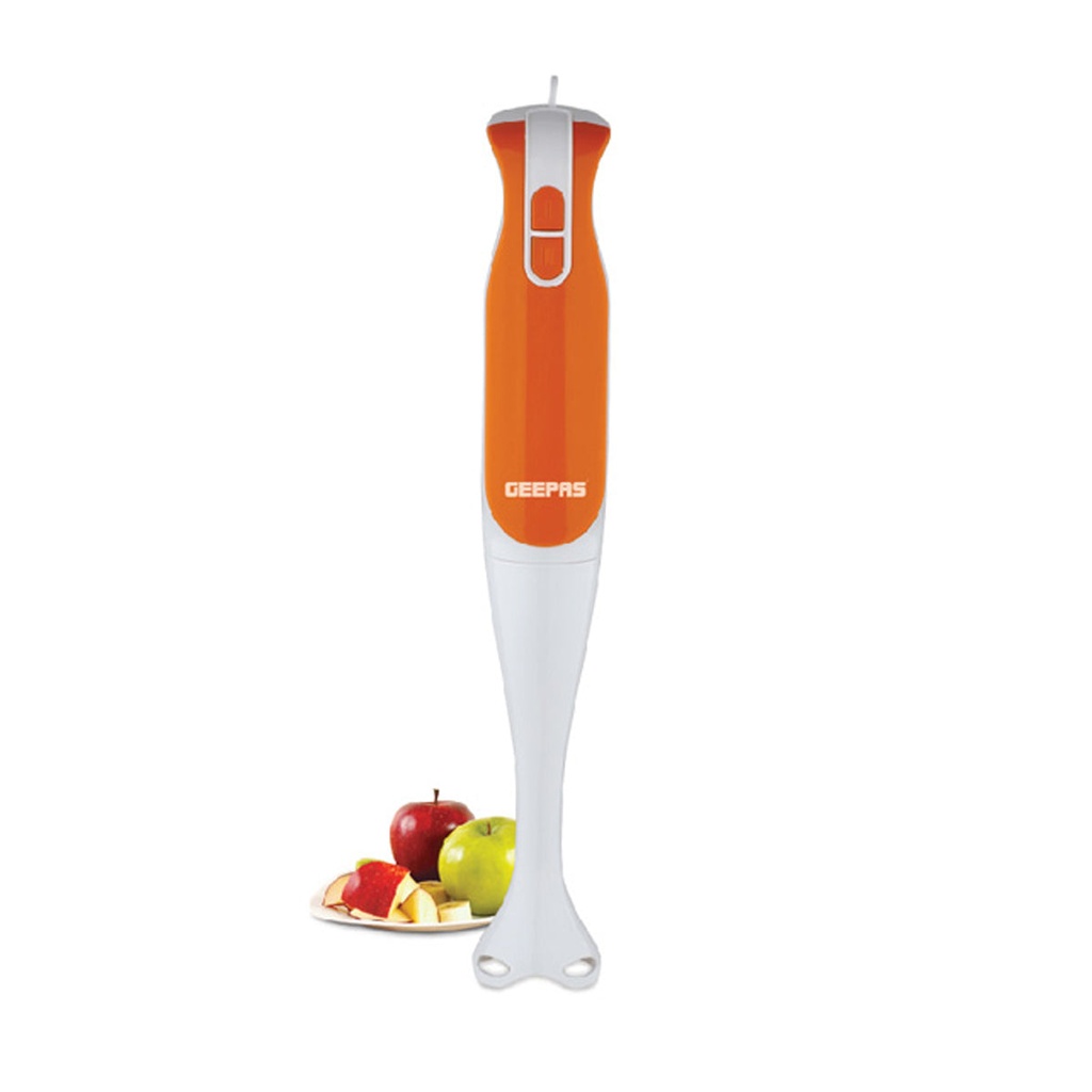 [GHB5467] Hand Blender | Stainless Steel Blades 200 W, Orange خلاط يدوي جيباس