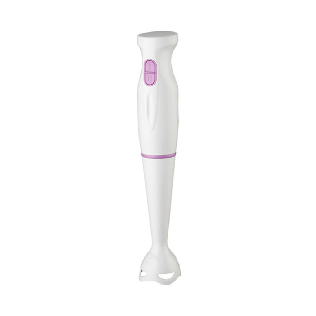[GHB6143 WHITE] Hand Blender 200W, 2 Speed Food Processor, White خلاط يدوي جيباس