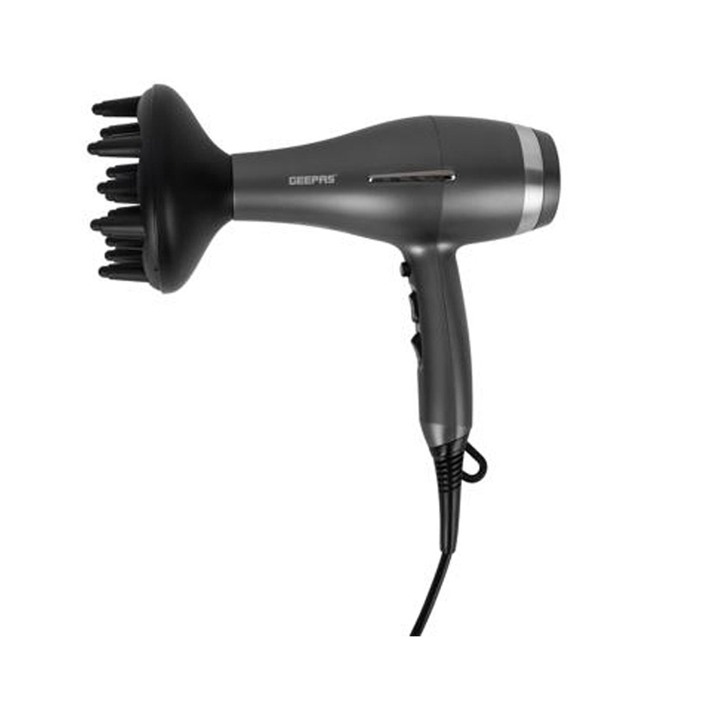 [GHD86052] Hair Dryer, Silver شسوار كهربائي جيباس