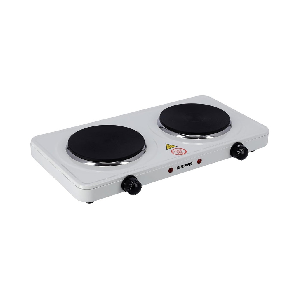[GHP32014] Dual Hot Plate, White طباخ جيباس