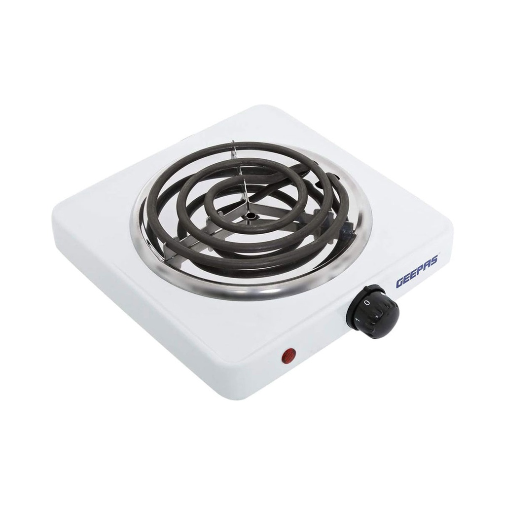 [GHP7577] single Hot Plate 1000 W, White طباخ عين واحدة جيباس