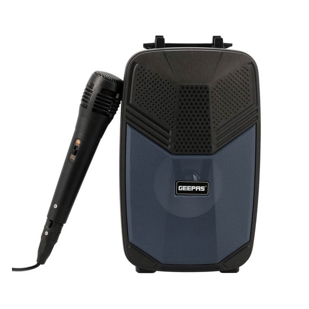 [GMS11156] Portable Bluetooth Speaker with Microphone, Black سماعة محمولة مع مايكروفون جيباس