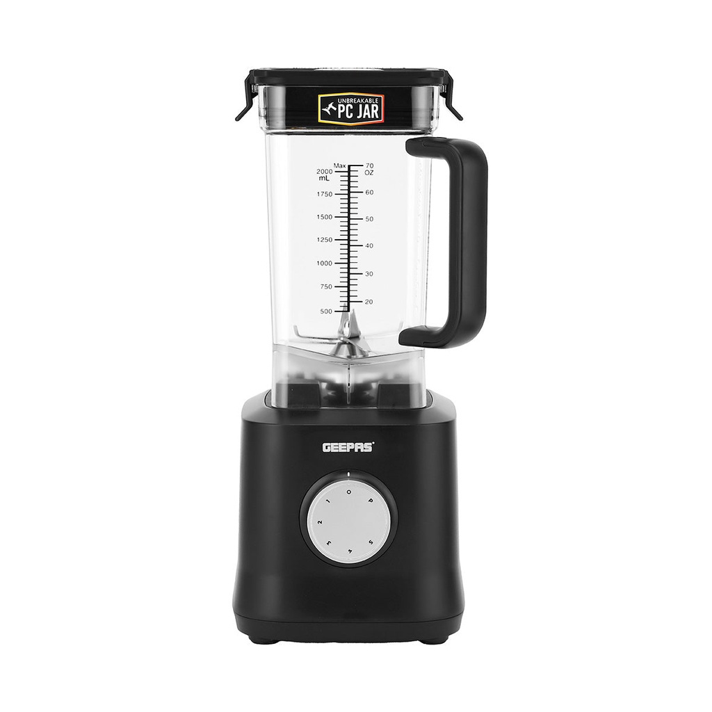 [GSB44078] Professional Blender, Black خلاط متعدد الاستخدامات جيباس