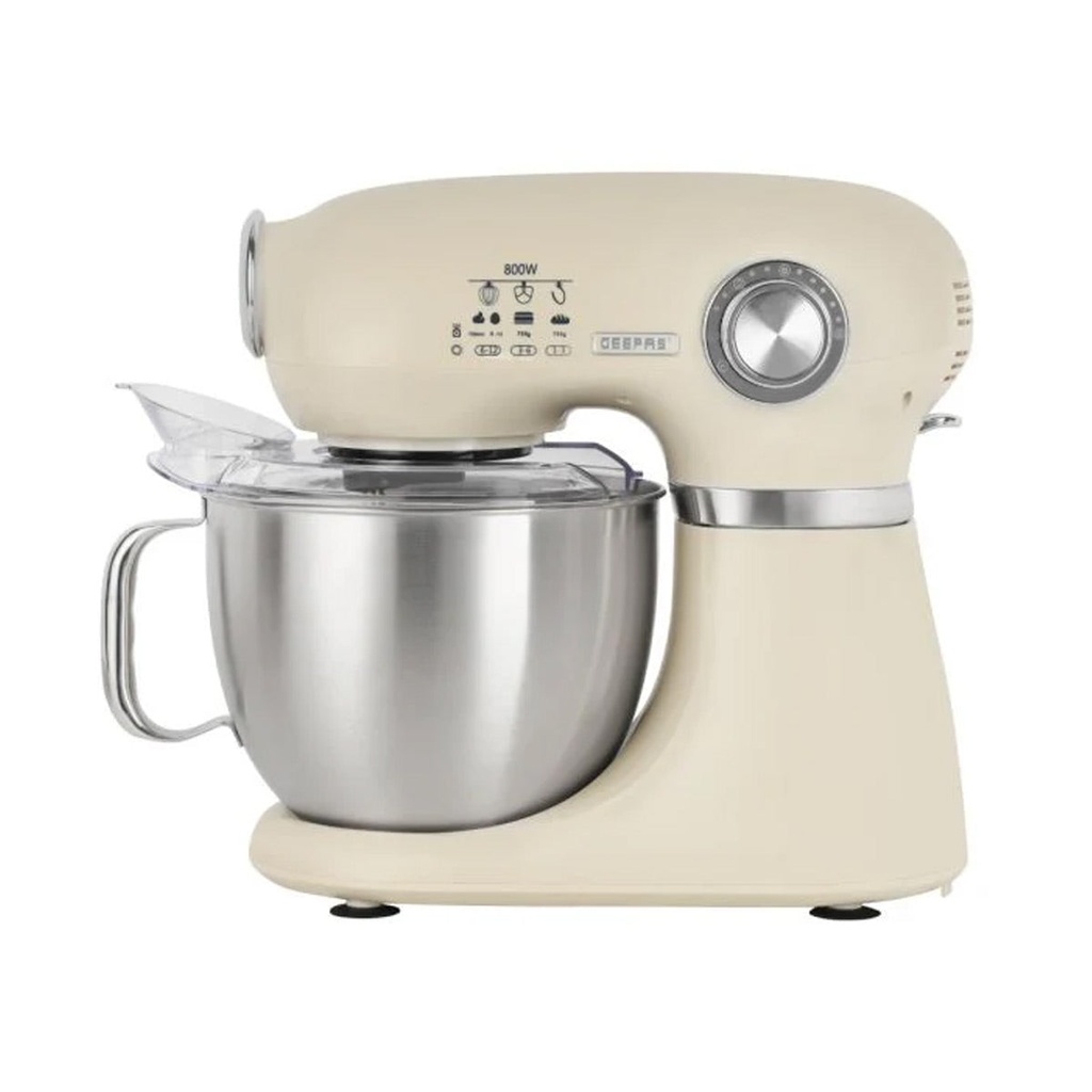 [GSM43013] 3-In-1 Stand Mixer, Beige عجانة 3 في 1 جيباس