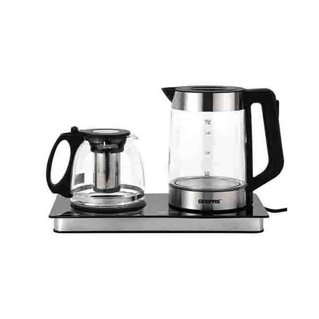 [GTM38065] Borosilicate Glass Digital Tea Maker, Black