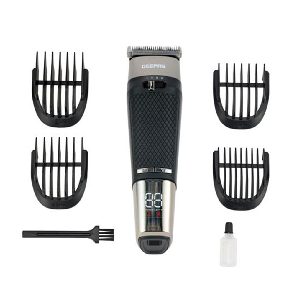 [GTR56032] Digital Hair Clipper, Black ماكينة قص الشعر الرقمية جيباس