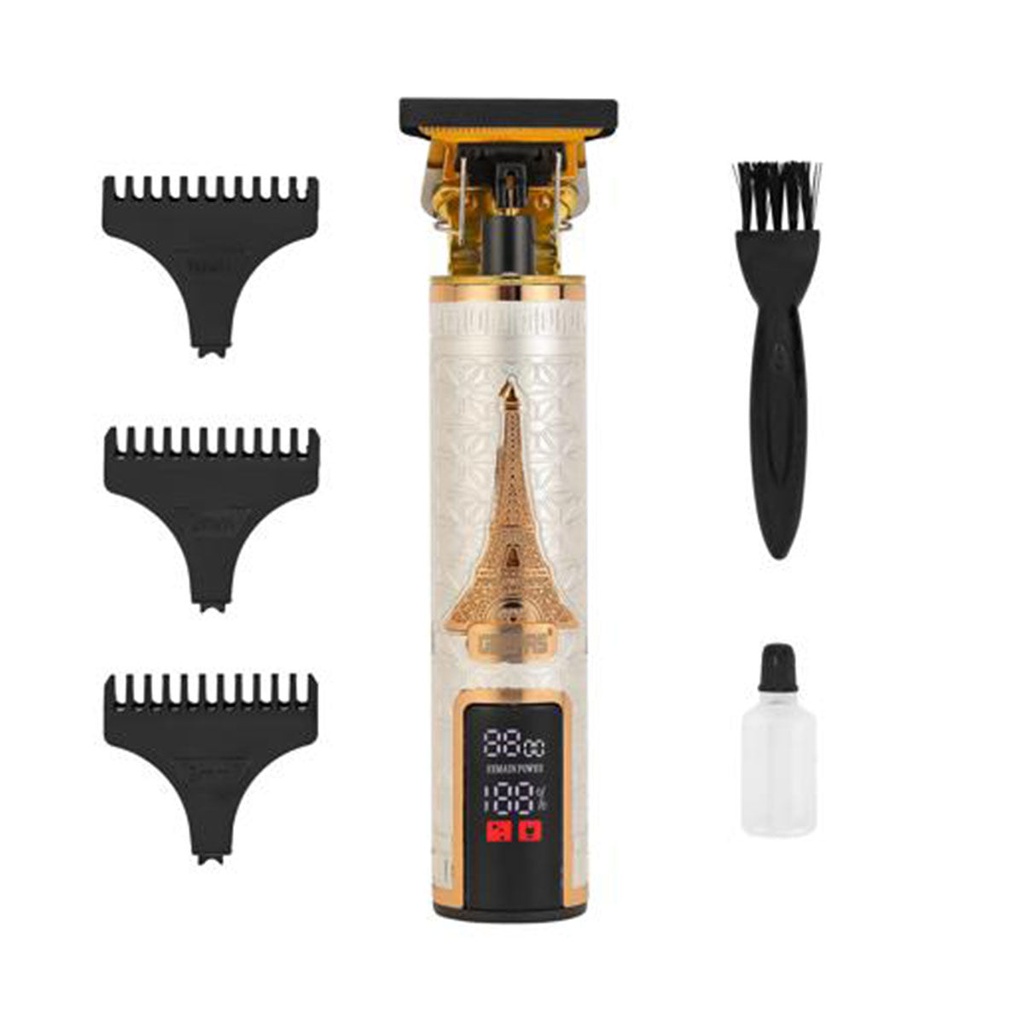 [GTR56039] Digital Hair Clipper, Gold ماكينة قص الشعر الرقمية جيباس