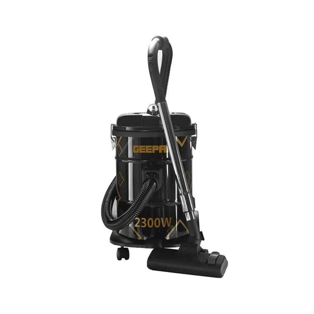 [GVC2598] Drum Vacuum Cleaner 2300 W, Black  مكنسة كهربائية جيباس