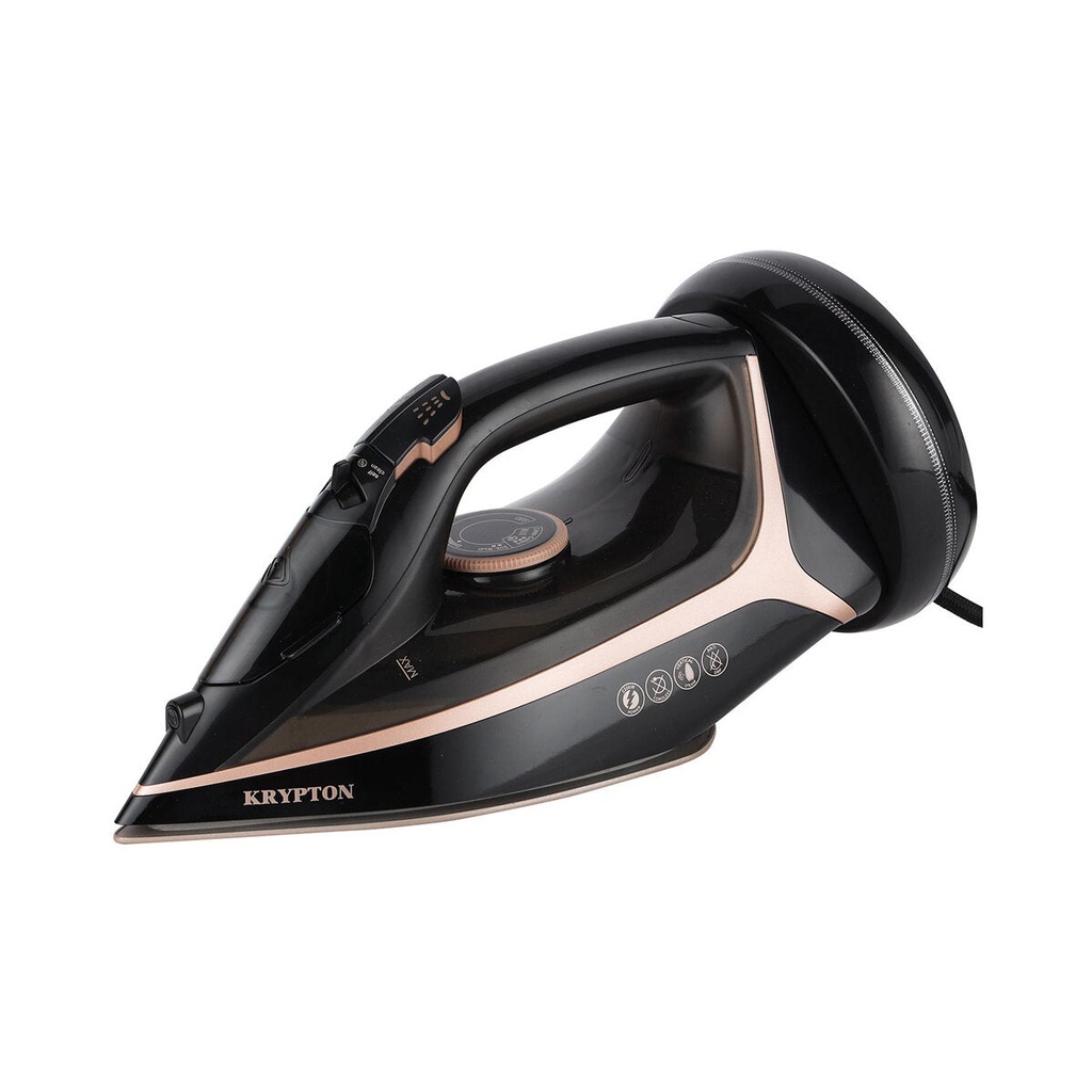 [KNSI6557] Ceramic Steam Iron, Black