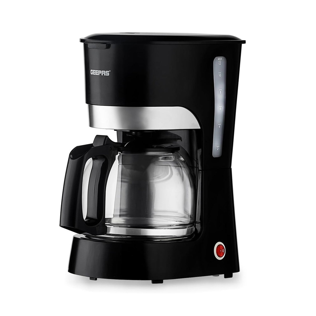 [GCM6103] Coffee Maker 1.5 L, Black ماكينة صنع القهوة جيباس
