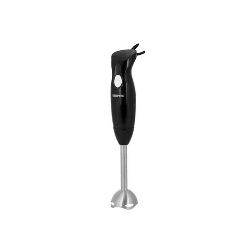[GHB6143 BLACK] Hand Blender 200W, Portable Low Noise 2 Speed Food Processor خلاط يدوي جيباس